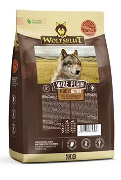 Zlevněný Wolfsblut Dog Active Wide Plain 1kg