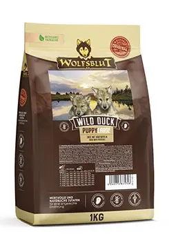 Odeslání Ihned Wolfsblut Dog Puppy Large Breed Wild Duck 1kg