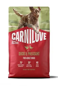 Pouze Dnes Carnilove Dog Active Dry Duck&Pheasant Adult AB 4kg