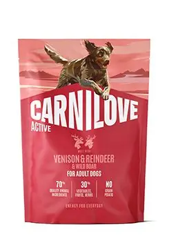 Carnilove Dog Active Dry Venis&Rein&Wild AdultAB 1,5kg Ihned K Objednání