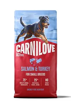 Nízká Cena Carnilove Dog Active Dry Salmon&Turkey Adult SB 12kg