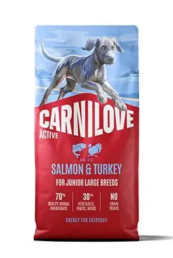 Carnilove Dog Active Dry Salmon&Turkey Junior LB 12kg Vrácení Zdarma