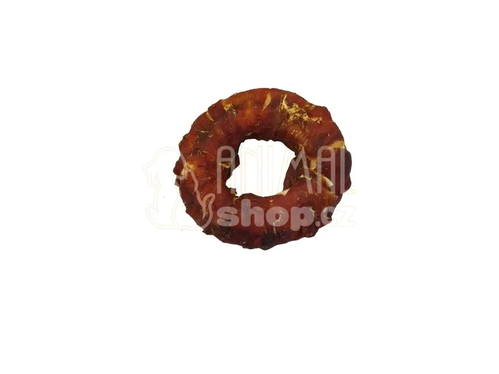 Aktuální Donut s kachním masem žvýkací Snacks XL 10-12 cm - 1ks