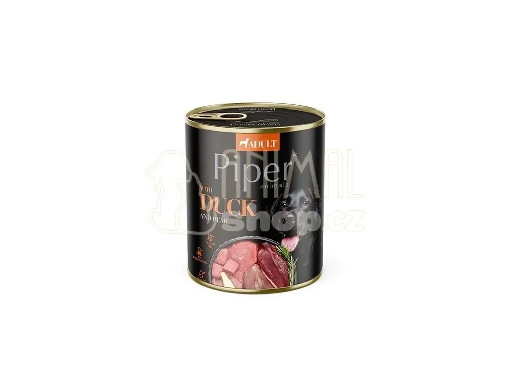 NEW PIPER s kachnou a hruškou, konzerva pro psy 800 g Nejprodávanější