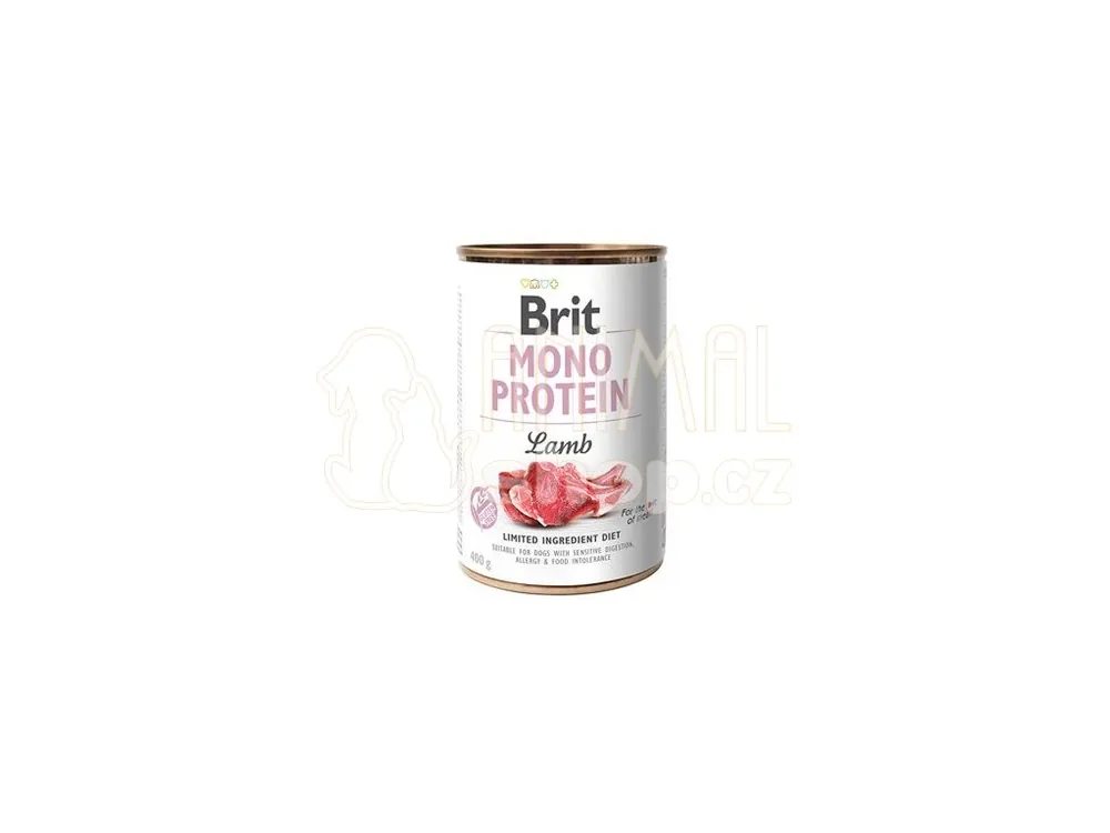 Brit Dog konz Mono Protein Lamb 400g Finální Výprodej