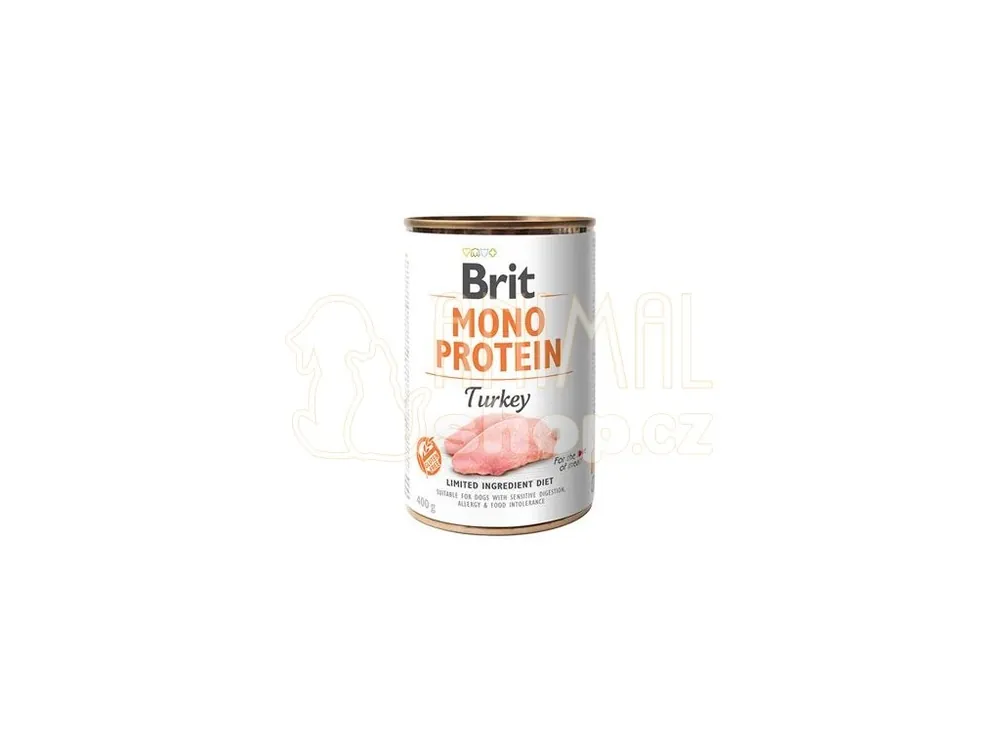 Brit Dog konz Mono Protein Turkey 400g Značkový