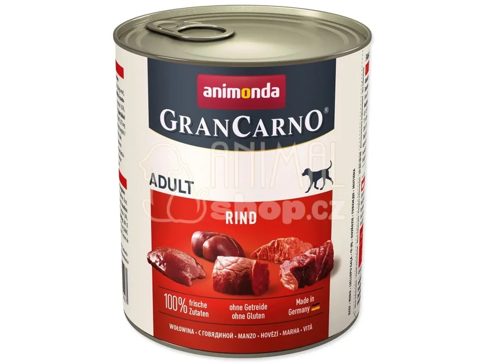Časově Omezené Konzerva Animonda Gran Carno Adult hovězí 800g