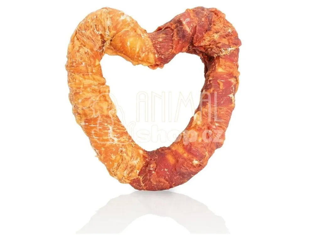 Cenově Výhodný Donut Srdce s kachním a kuřecím masíčkem - 12 cm