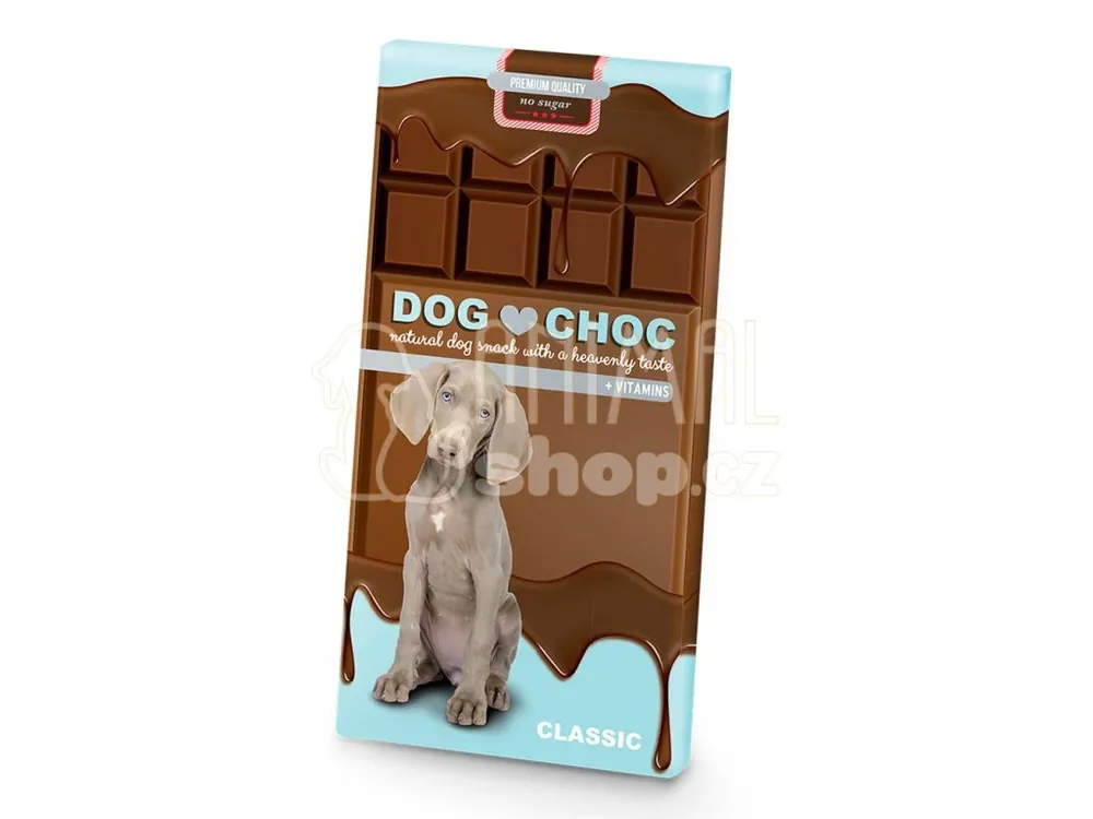 Výprodej Psí čokoláda classic 100gr. - bez cukru