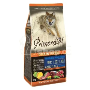 Akční Cena Primordial GF Adult Tuna & Lamb 12 kg