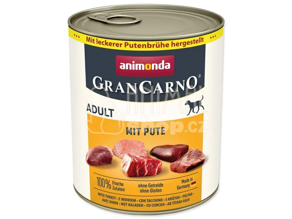 Novinka Konzerva Animonda Gran Carno Adult s krůtím 800g