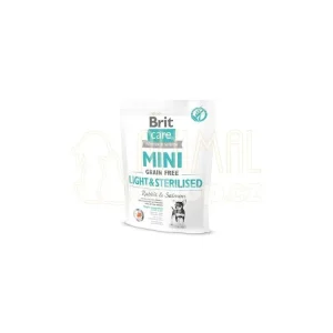 Brit Care Dog Mini Grain Free Light & Sterilised 400g Ověřený