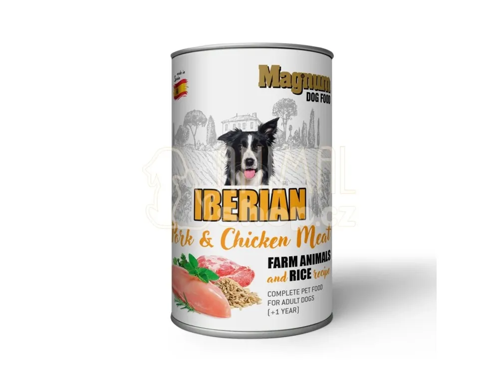 MAGNUM Iberian Pork & Chicken Meat 400g Cenová Bomba