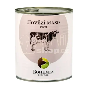 BOHEMIA Hovězí maso ve vlastní šťávě 800 g Autentický