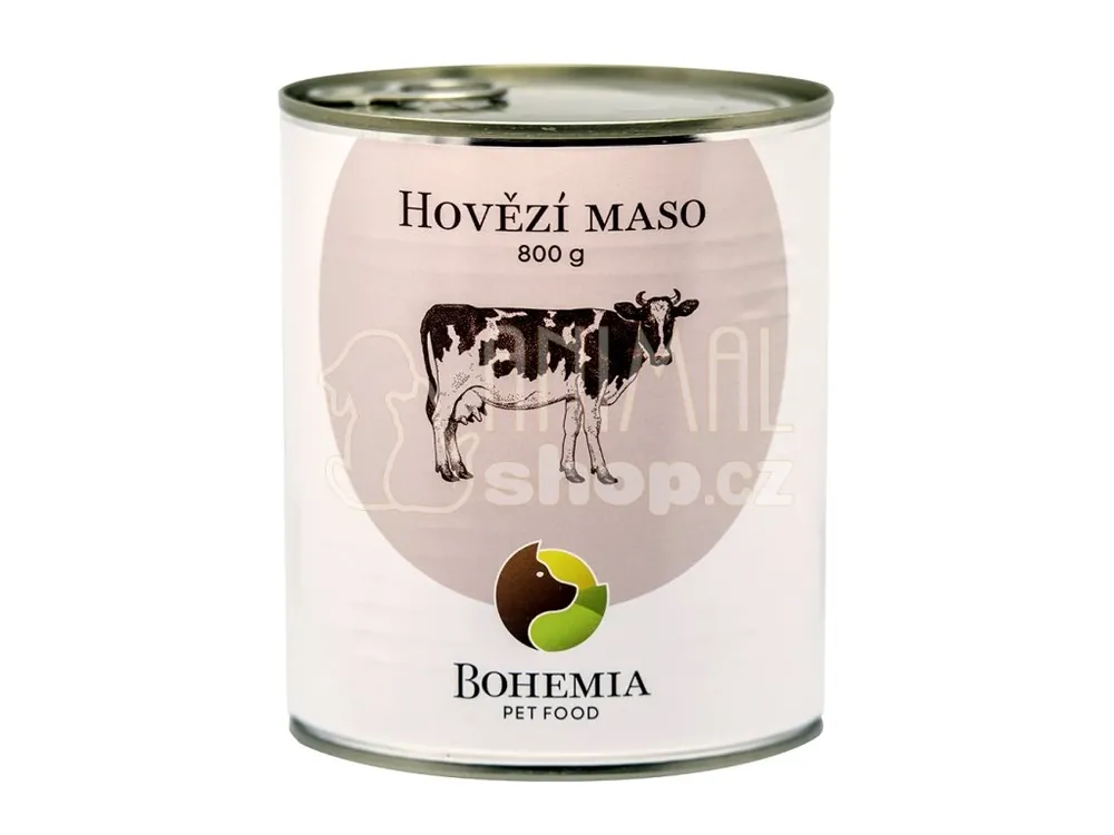 BOHEMIA Hovězí maso ve vlastní šťávě 800 g Autentický