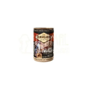 Carnilove Wild konz Meat Lamb & Wild Boar 400g Cenově Výhodný