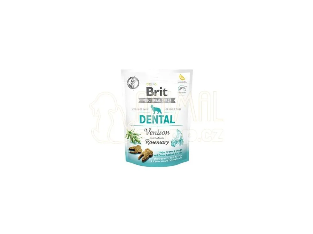 Přímo Od Výrobce Brit Care Dog Functional Snack Dental Venison 150g