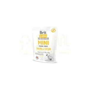 Víkendová Akce Brit Care Dog Mini Grain Free Hair & Skin 400g