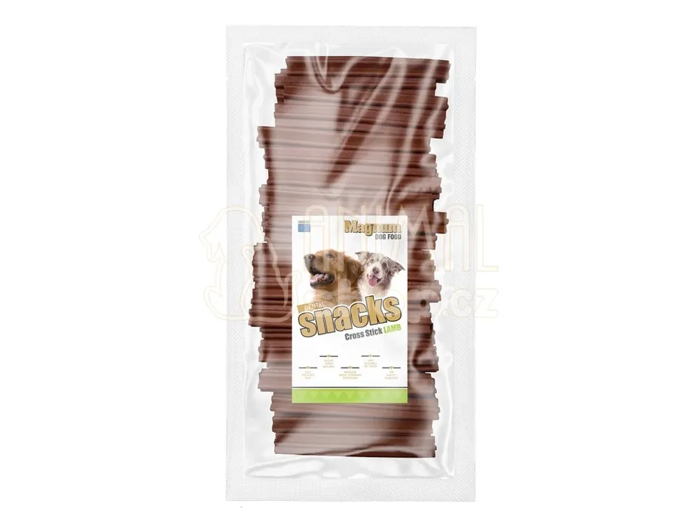 Magnum Jerky tyčka křížová Jehněčí 12,5cm 50ks Nakupujte Hned