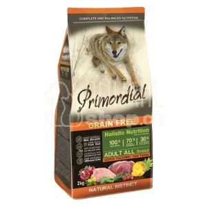 Horká Nabídka Primordial GF Adult Deer & Turkey 2 kg