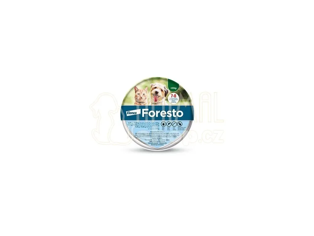 Foresto 38 obojek pro kočky a malé psy Kup Teď