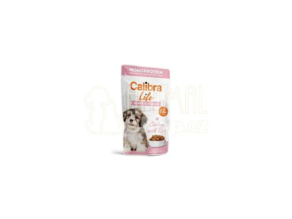 Aktuální Calibra Dog Life kapsa Puppy&Junior Chicken 150g