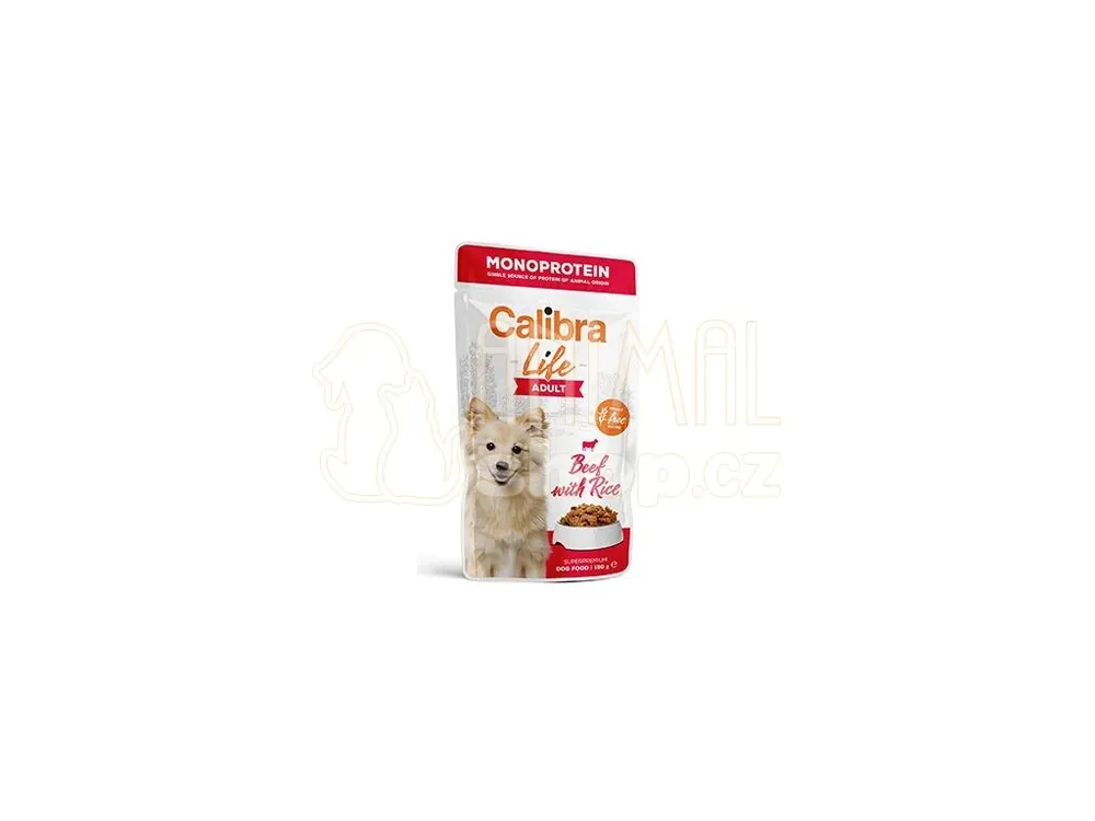 Calibra Dog Life kapsa Adult Beef 150g Hit Sezóny