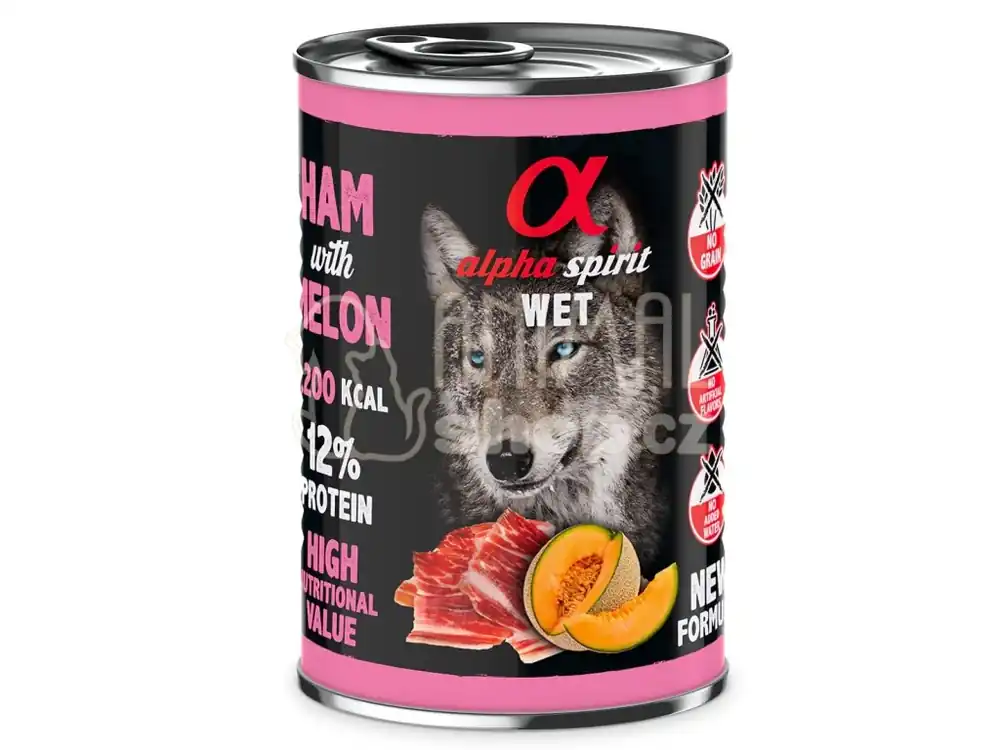 Alpha Spirit Ham with melon 400 g Sezónní Sleva