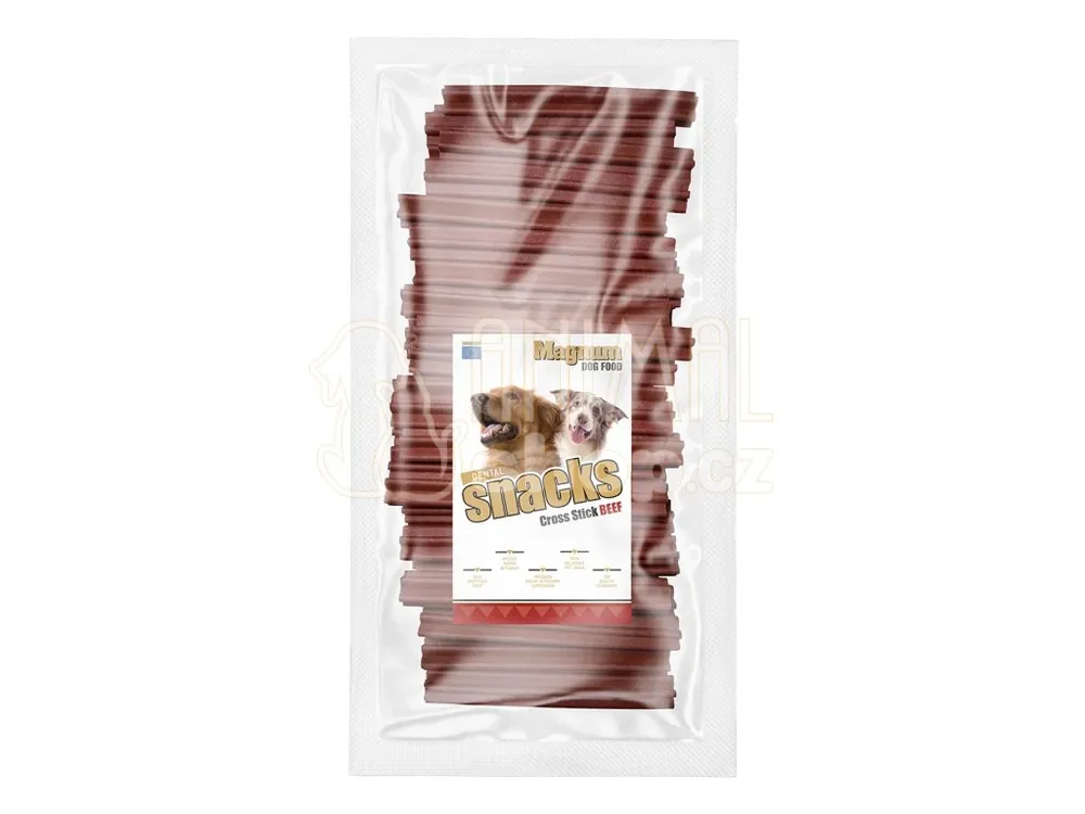Oblíbený Magnum Jerky tyčka křížová Hovězí 12,5cm 50ks