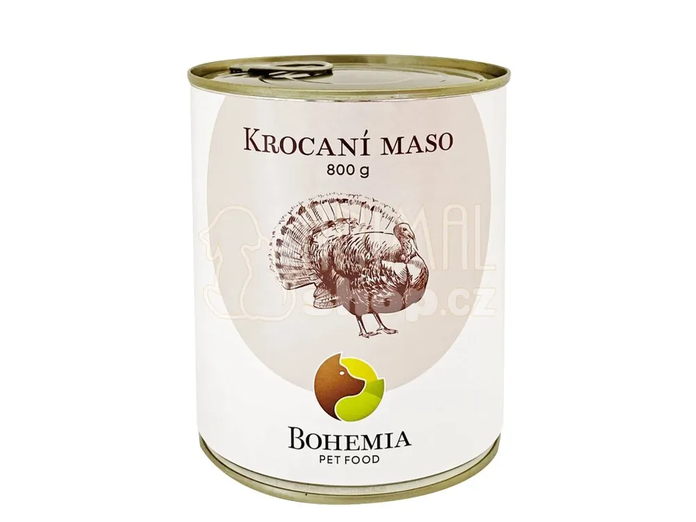 Přímo Od Výrobce BOHEMIA Krocaní maso ve vlastní šťávě 800 g