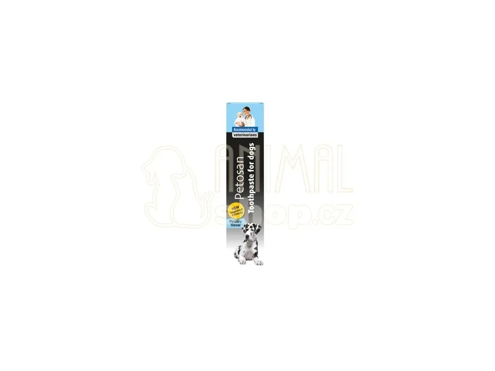 Dokud Zásoby Vydrží Petosan zubní pasta drůbeží pro psy 70g/50ml tuba