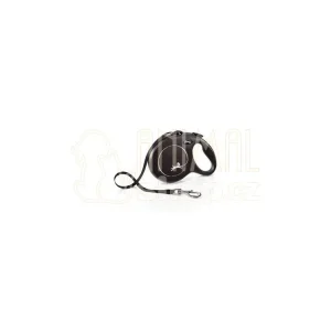 Výprodej Vodítko FLEXI Classic New L pásek 8m/50kg černá
