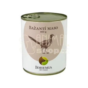Objednat Nyní BOHEMIA Bažantí maso ve vlastní šťávě 800g
