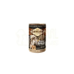 Carnilove Wild konz Meat Venison & Reindeer 400g Finální Výprodej