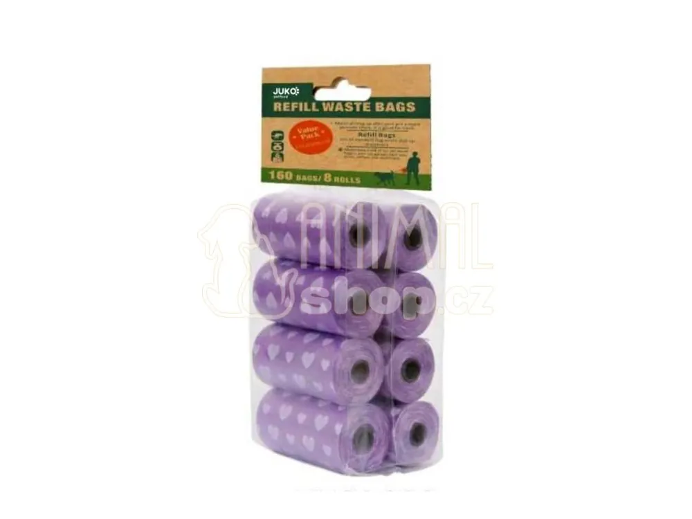 Hygienické sáčky s vůní borovice JUKO (8 x 20 ks) Víkendová Akce