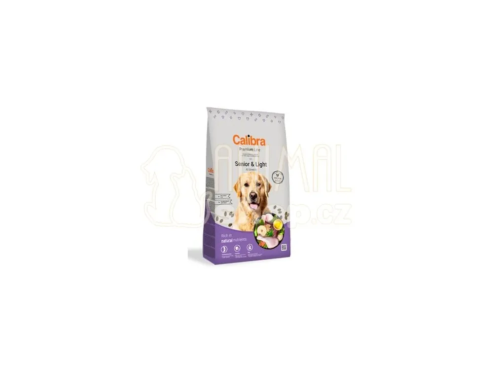 Oblíbený Calibra Dog Premium Line Senior&Light 12kg