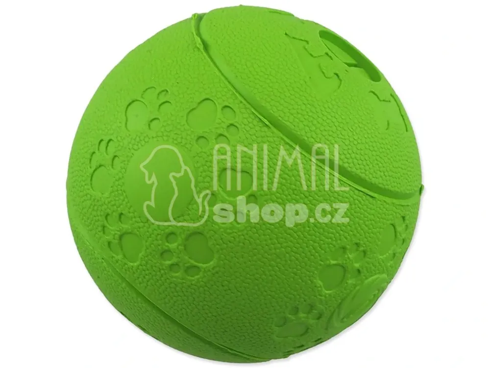 Časově Omezené Hračka Dog Fantasy míček na pamlsky zelený 8cm