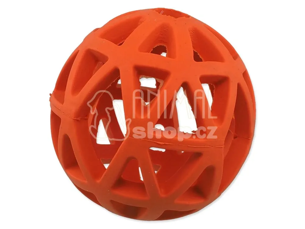 Omezená Nabídka Hračka Dog Fantasy míček děrovaný oranžový 9cm