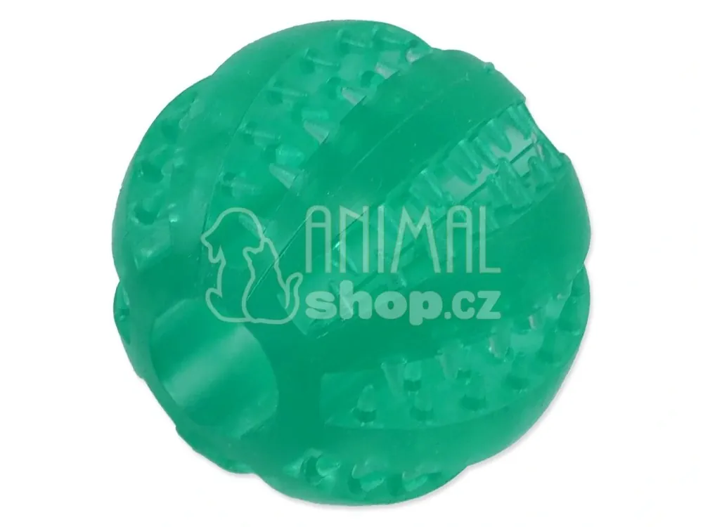 Míček Dog Fantasy DENTAL MINT zelený 5cm Pouze Dnes