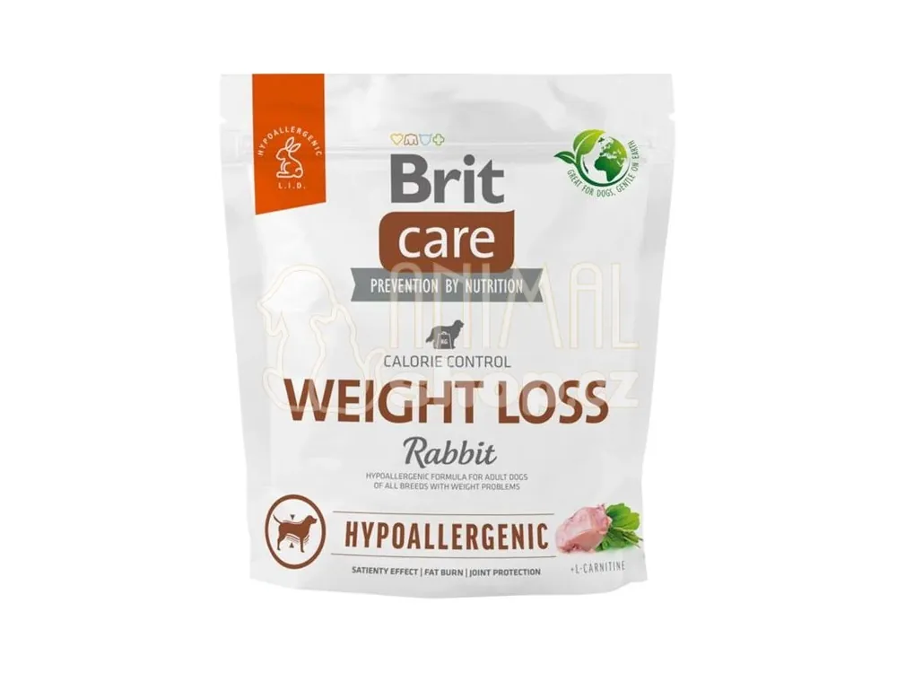 Brit Care Dog Hypoallergenic Weight Loss Rabbit 1 kg Koupit Online