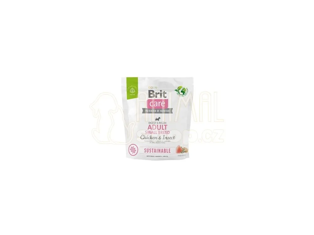 Cenově Výhodný Brit Care Dog Sustainable Adult Small Breed 1kg