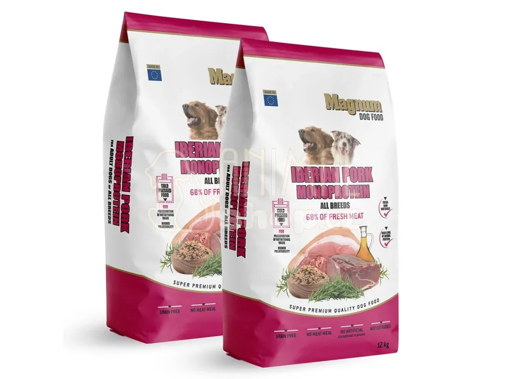 Magnum Iberian Pork & Monoprotein All Breed 24kg Nejlepší Cena