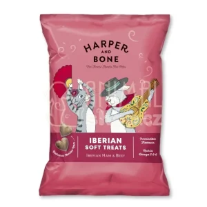 Harper and Bone Cat & Dog iberské měkké pamlsky hovězí 90 g Must-Have