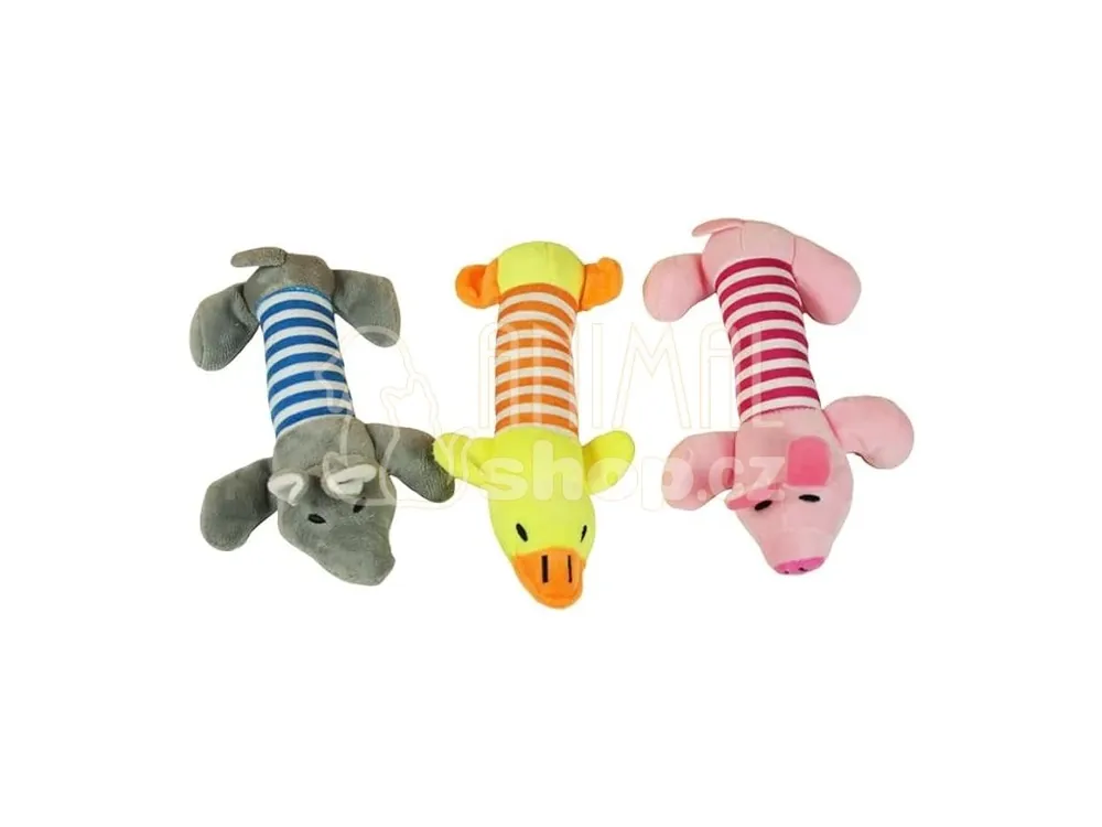 Plyšová pískací hračka ANIMAL FANTAZY pro psy - Různé druhy Nejprodávanější
