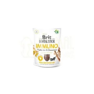 Brit Dog Dental Stick Immuno Probiotics&Cinnamon 7ks Autentický