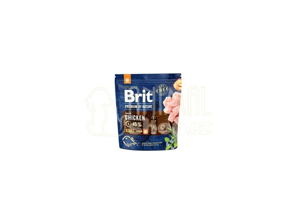 Poslední Šance Brit Premium Dog by Nature Adult M 1kg