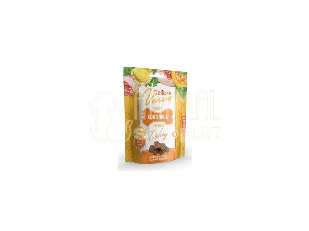 Calibra Dog Verve Crunchy Snack Fresh Turkey 150g Top Prodej