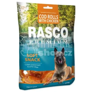 Sezónní Sleva Pochoutka Rasco Premium treska obalená kuřecím, rolky 230g