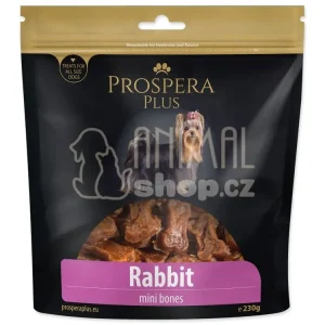Pochoutka Prospera Plus králičí mini kosti 230g Sezónní Sleva