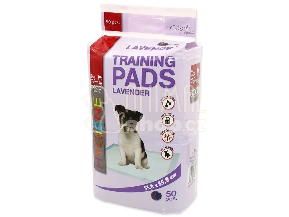 Podložka Dog Fantasy Lavender 55,8x55,8cm 50ks Vysoce Kvalitní